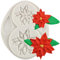 MINFEIDMS Flower Pro, stampi in silicone a forma di stella di Natale, per decorazioni di torte, cupcake, caramelle, cioccolato, pasta di gomma polimerica