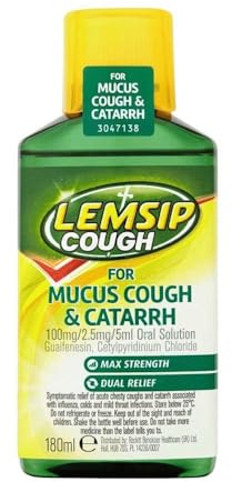 Cough for Mucus Cough & Catarrh 180ml | Max Strength Dual Action
