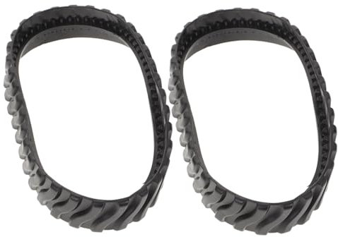 BESPORTBLE 2pièces Robot Nettoyeur Piscine Chenille Pneu Lot Rechange Fournitures pour Nettoyeur Zodiac Compatible Accessoire