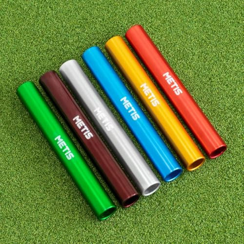 FORZA METIS-Staffelstäbe aus Legierung – Aluminium | Staffelstab für Junioren oder Senioren | Leichtathletik-Ausrüstung | Trainings- und Wettkampfausrüstung | [6er-Pack] (Senior (29cm x 4cm))