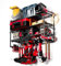 Lhysn 4 Layer Power Tool Organizer, Tool Rack with 7 Drill Holders, Heavy Duty Drill Holder Wall Mounted Rack, Garden Tool Storage, Garage Storage Shelves, for Garage, Home, Workshop