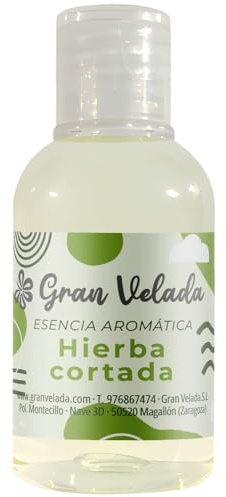 Esencia Aromática de Hierba Cortada 1 Litro | Aroma Intenso y Natural para Ambientadores, Velas, Jabones y más. Producto Profesional.