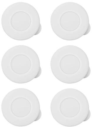 GMBYLBY Paquete de 6 tapas de silicona multiusos para botellas de leche y bebidas que ofrecen sellos