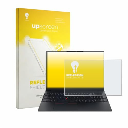 upscreen Entspiegelungs-Schutzfolie für Lenovo ThinkPad E16 Gen 4 Displayschutz-Folie Matt [Anti-Reflex, Anti-Fingerprint]