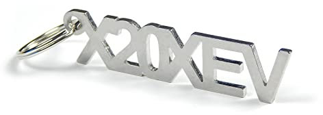 DisagrEE Schlüsselanhänger X20XEV - hochwertiger Edelstahl -