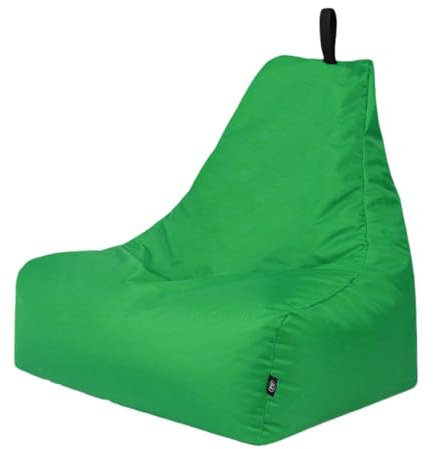 PATCH HOME Lounge Sessel XXL Gamer Sessel Sitzsack Sessel Sitzkissen In & Outdoor geeignet fertig befüllt | XXL - Grün - in 2 Größen und 25 Farben