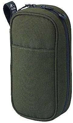 LIHIT Lab Pochette à Gadgets, 9,7 x 7,1 x 21,6 cm, Vert armée (A7764-22)