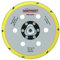 Dino KRAFTPAKET 640233 150mm-Stützteller-M8 mit Klett Polierteller für Exzenter Poliermaschine 950W-21/15mm, 900W-21/15/9mm Hub, Gelb