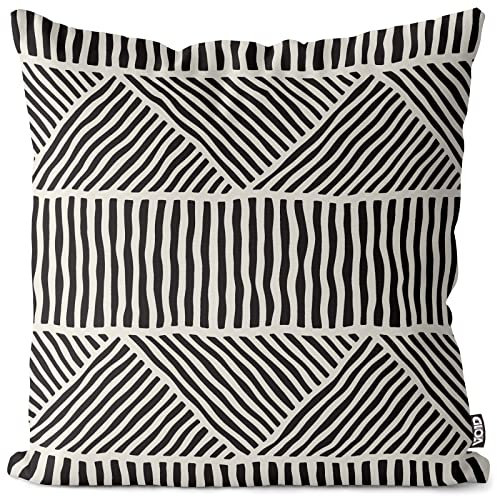 VOID Zebra Style Kissenbezug Kissenhülle Sofakissen Kissen Deko Outdoor-Kissen Dekokissen, Kissen Größe:40 x 40 cm