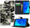 Pro_Gadgets_LTD Universal Wallet Case for 4.0 Smartphones Leather Flip Stand Cover Fits 4.0 to 4.5 inch Mobile Phones (Army Camouflage)