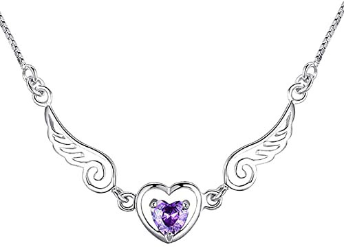 ROMIDA Mädchen Herz Halskette 925 Sterling Silber Anhänger Kette Muttertag schmuck halskette Geburtstag Geschenke für Mädchen Damen Tochter Jahrestag