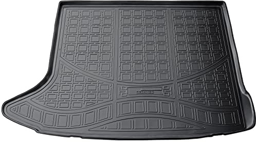 Recambo Kofferraumwanne Gummi passend für Audi Q3 8U SUV | 2011-2018 | Passgenau per 3D-Scan | Tiefer Rand stoppt jedes Auslaufen sicher | TPE Gummi – flexibel, geruchsneutral & langlebig