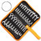 LEONTOOL Mini Wrench Set Metric and SAE 20 Pcs Ignition Wrenches 4-11mm & 5/32 to 7/16 Open End Box End Wrench Set with Key Ring, Combination Wrench Sets with Zipper Bag