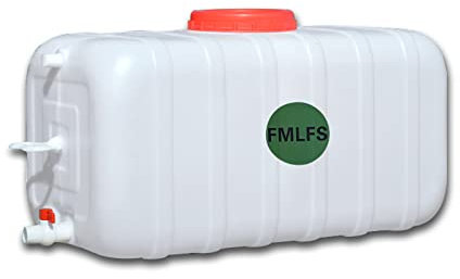 HARICSET Depósito De Agua con Grifo Recipiente Almacenamiento De Agua De Plástico Agua Pure Agua Almacenamiento Cubo De Almacenamiento Al Aire Libre Camping(Size:150L)