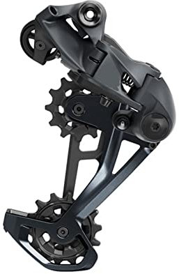 SHADXW YEJIANGHUA GX NX SX Eagle RD 12V Fahrrad MTB 12-Fach Schaltwerk Langer Käfig Typ 3 X-Horizon Schwarz (Color : New GX 12S)