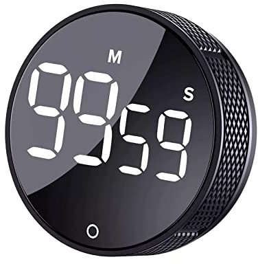 MagneticTimer Minuteur de douche électronique avec compteur LED et compteur manuel U1 x 3