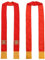 Herren Kirche Priester Klerus Messe Stola mit Goldener Quaste Pastor Stickerei Hochzeit Stola (Rot)