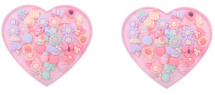 Toyvian Lot de 2 Bagues en Forme de Fleur Macaron pour Filles Et Femmes Accessoire de Fête Danniversaire 36 Pièces