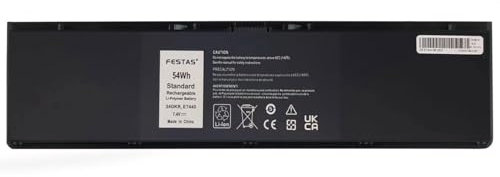 FESTAS Neuf 34GKR 3RNFD Batterie Compatible avec Dell Latitude E7440 E7450 Series F38HT G0G2M PFXCR T19VW 909H5 V8XN3 5K1GW G95J5 0909H5 0G95J5 451-BBFT 451-BBFV 451-BBFY 451-BBFS