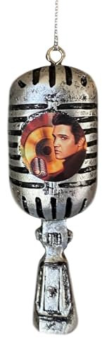 Elvis Presley Microphone Hanging Ornament