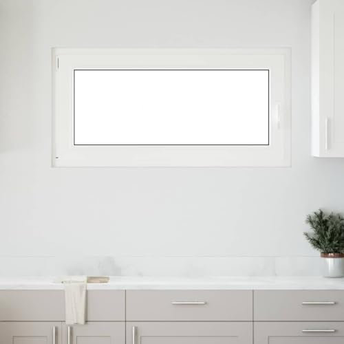 Brokky 4108376 Finestra Seminterrato RISOR 120x60 cm Anta Ribalta DIN Sinistra Finestra Seminterrato,Soluzione Ideale per Illuminare e Ventilare i Tuoi Spazi Sotterranei
