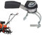 Missmisq Comando Manopola Acceleratore per Motocoltivatore | Leva Comando Manuale con Pulsante,Ricambi Interruttori Cavo Acceleratore per Micro-Frese Tagliaerba