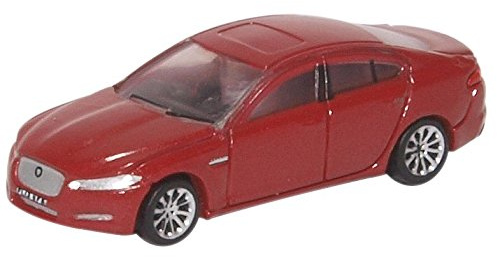 Oxford Diecast 1:148 Jaguar XF Carnelian Red Collectable model NXF001