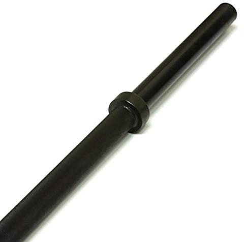Heavy Duty Competition Axle aus Vollstahl, 50 mm dick, 36 kg - 2.2m Langhantel Barbell Strongman Griffkraft - Rated to 450kg