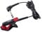 KORG CM-300 - Microfono a Contatto Clip, Nero e Rosso