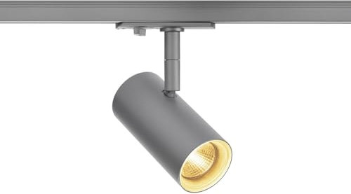 SLV NOBLO SPOT, silbergrau, 2700K, 36°, inkl. 1P.-Adapter