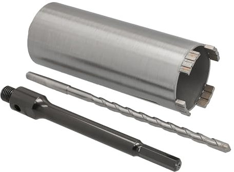 Diamant Bohrkrone Sechskant lang (200mm) Aufnahme und Zentrierbohrer Nutzlänge 180 mm Ø 72 mm Betonbohrkrone Kernbohrer