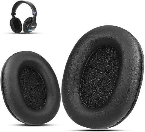 Krone Kalpasmos Professional Replacement Pads for Sony MDR-7506, Compatible with Sony MDR-V6 MDR-V7 MDR-CD900ST, Softer Leather + High-Density Memory Foam + Softer Velvet Scrim