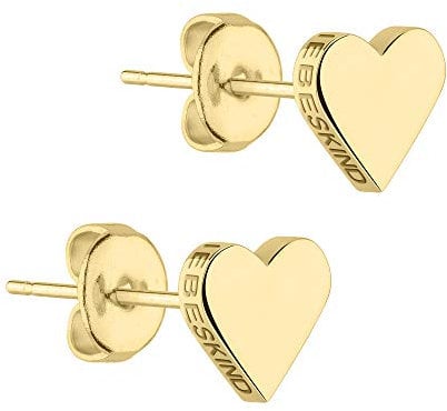 LIEBESKIND BERLIN TIME & JEWEL Ohrringe aus Edelstahl in Gold LJ-0501-E-08