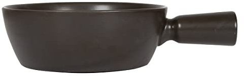 Boska Fonduetopf Nero/Topf für Käsefondue/Für den Gasherd/Spülmaschinenfest/Keramik/Schwarz / 1,3 Liter