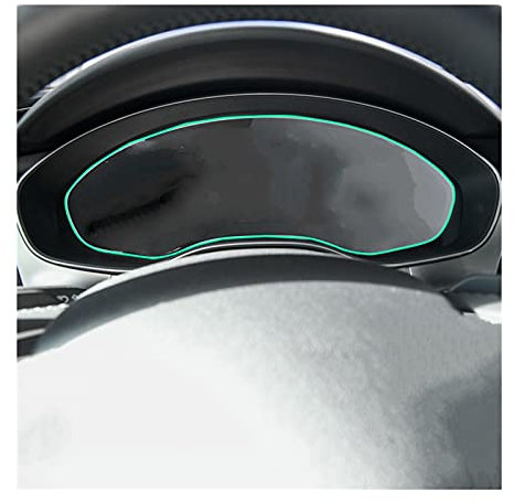 XHSM GPS Navi Schutzfolie Für Audi A6 A7 C7 2012-2018 Automobilinnenraum Instrumententafel Membran LCD-Bildschirm PET-Schutzfolie Instrumententafel Displayschutzfolie