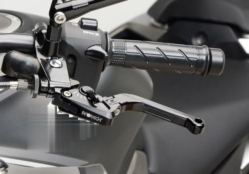 TSS Handel PROTECH Bremshebel RACE schwarz kompatibel mit KTM 790 Duke Bj. 2018-2021 verstellbar I klappbar