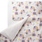 FlyIdeas Baby Bettwäsche Komplett Set 120x150 cm, 100% Reine Zert. Baumwolle Baby Decken Set mit Kissenbezug fur Neugeborenen Kinderbett Stubenwagen & Wiegen, Made in EU