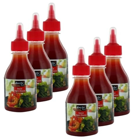 Lot 6x Sauce aigre douce - Bouteille 225g