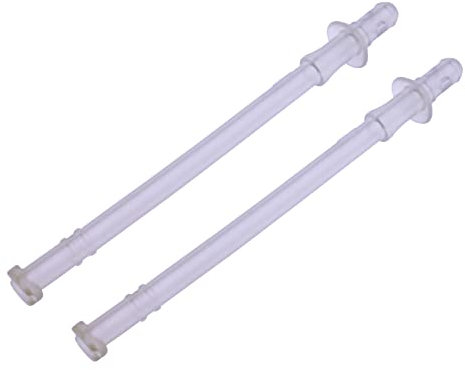 2 x Milchschlauch kompatibel mit/Ersatzteil für DeLonghi 5313272221 ECAM610.55 ECAM610.35 ECAM612.55