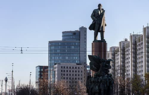 LHJOYSP Puzzel 1000teile Erwachsene Architekturdenkmal der Stadt Moskau Russland Lenin-Denkmal 75x50cm
