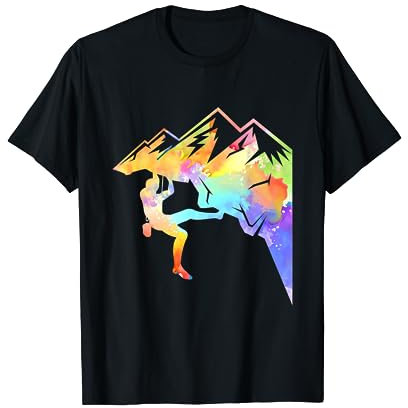 Boulder Kletter Kleidung Männer Frauen Kinder Klettern T-Shirt