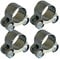 Boltza® Single Bolt Hose Super Clamp 22-25mm Clip Silicone Rubber Exhaust x4