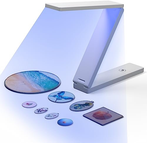 Winartton UV Light for Resin Curing, 54W Wireless & Foldable Lamp, 3-in-1 Uses, Supplies for UV Resin Molds, Jewelry Making, DIY Craft Decor