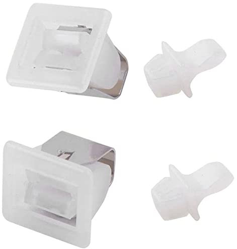 Pyanegn 4 PièCes AdaptéEs au Kit de Loquet de Porte de SèChe-Linge 306436 279570, AdaptéEs au SèChe-Linge