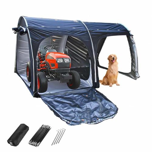 YSMSMZJK Box Moto con Rete di Ventilazione Box Biciclette da Esterno per 2/3/4/5 Biciclette Box Biciclette Garage Auto per Esterno