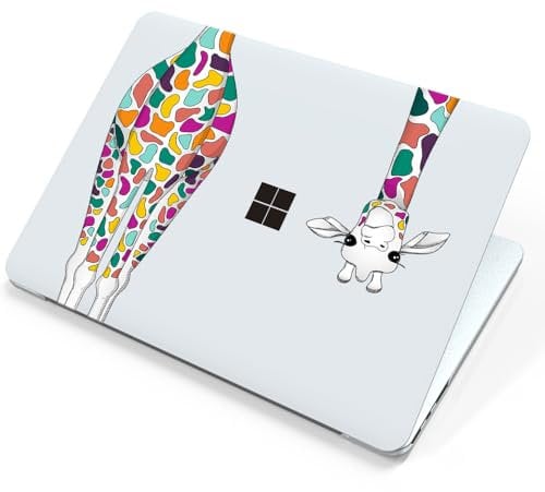MUSHUI Case Compatible with Microsoft Surface Laptop Go 3 12.4 inch 2023 / Laptop Go 2 2022 / Laptop Go 2020 (Model: 2013/1943), Ultra-thin & Durable Plastic Hard Shell Cover, OMi-3