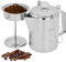 Machine à café de cuisinière, cafetière à Moka à Induction, cafetière à percolateur, cafetières de Camping en acier inoxydable, Machine à percolateur de café