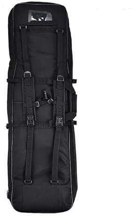 Owneed Taktisch Rucksack Trekkingrucksack Wanderrucksack 31,9 * 9,4 Zoll Laptop Lunch Rucksack für Outdoor Sport Schule Reise Arbeit, Schwarz