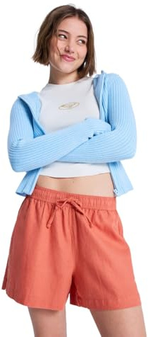 Roxy Lekeitio Break - Strand-Shorts mit elastischem Bund - Frauen - S - Orange.