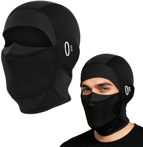 Gdrghe Sommer Sturmhaube Balaclava für Herren und Damen UV Schutz Kühlung Atmungsaktiv für Motorrad Fahrrad Radfahren Outdoor Sports